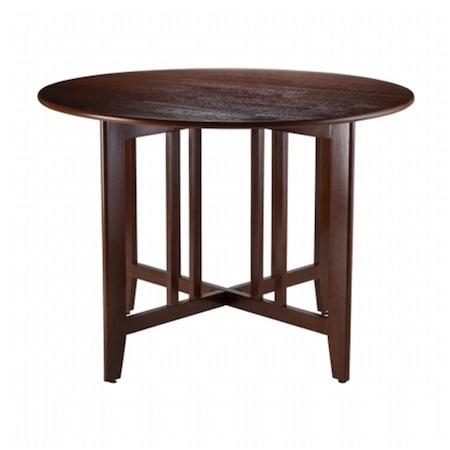Convenience Concepts Alamo Double Drop Leaf Round 42 Table Mission HI2648631